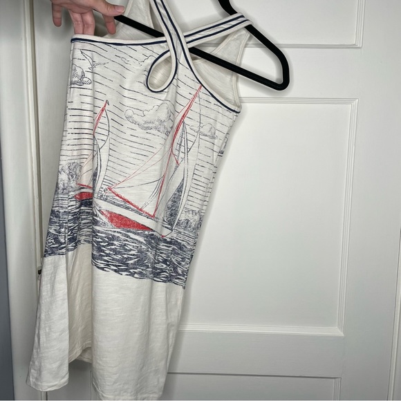 Ralph Lauren Girl’s Tank Dress RL Sailing Team Red, White, and Blue Print M 8-10 - Picture 3 of 11